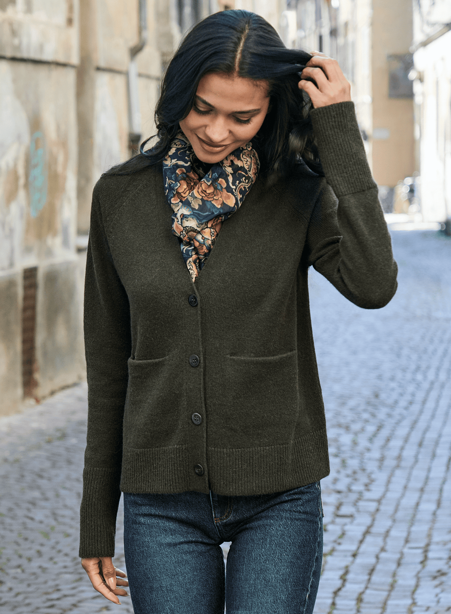 Camille Alpaca Cardigan