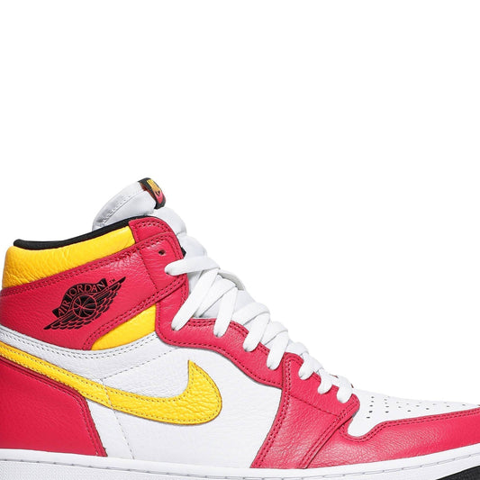 Air Jordan 1 Retro High OG ‘Light Fusion Red’ 555088-603 Sneakers - Limited E...