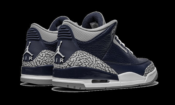 Jordan 3 Retro Georgetown Sneakers - Cushioned Stride | Colorway of the Year