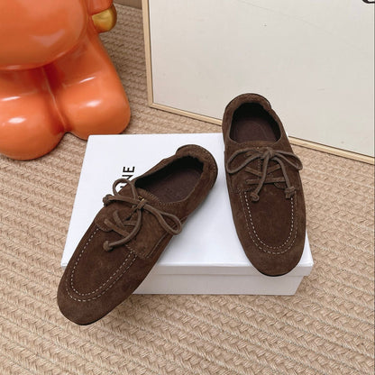 CE Adam Lace-Up Sneakers Dark Brown Suede Calfskin 951089