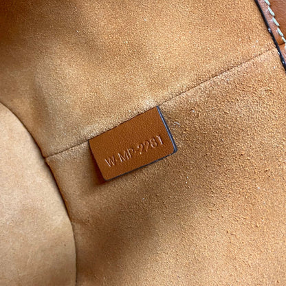 Celine Teen Bucket 16 Bag Brown Calfskin