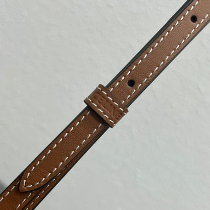 Celine Small Box Cuir Triomphe Bag Brown Calfskin