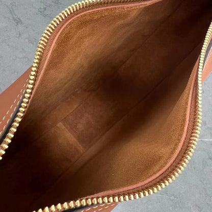 Celine Héloïse Bag Triomphe Brown Smooth Calfskin