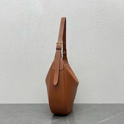 Celine Héloïse Bag Triomphe Brown Smooth Calfskin