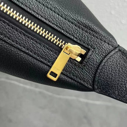 Celine Héloïse Bag Triomphe Black Grain Calfskin