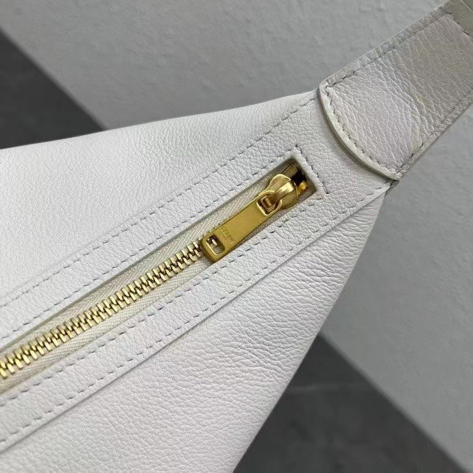 Celine Héloïse Bag Triomphe White Smooth Calfskin