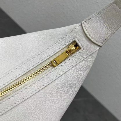 Celine Héloïse Bag Triomphe White Smooth Calfskin
