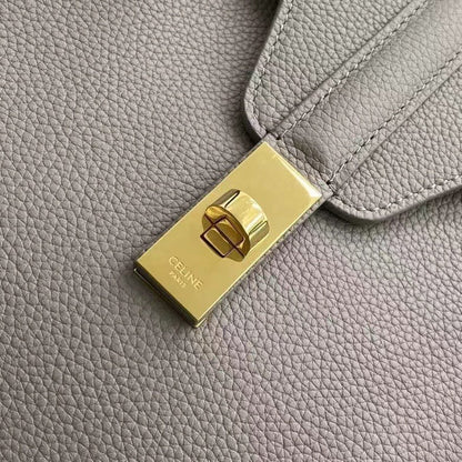 Celine Soft 16 Bag Taupe Grained Calfskin