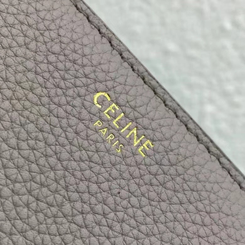 Celine Soft 16 Bag Taupe Grained Calfskin