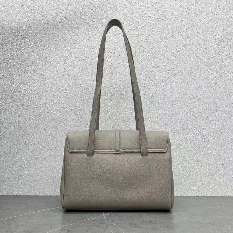 Celine Soft 16 Bag Taupe Grained Calfskin