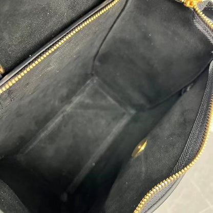Celine  Nano Belt Bag Black Grain Leather