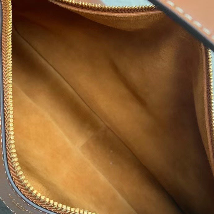 Celine Romy Bag 34cm Brown Cowhide