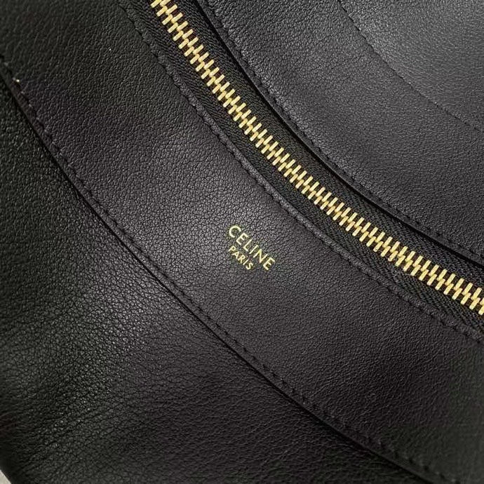 Celine Romy Bag 34cm Black Cowhide