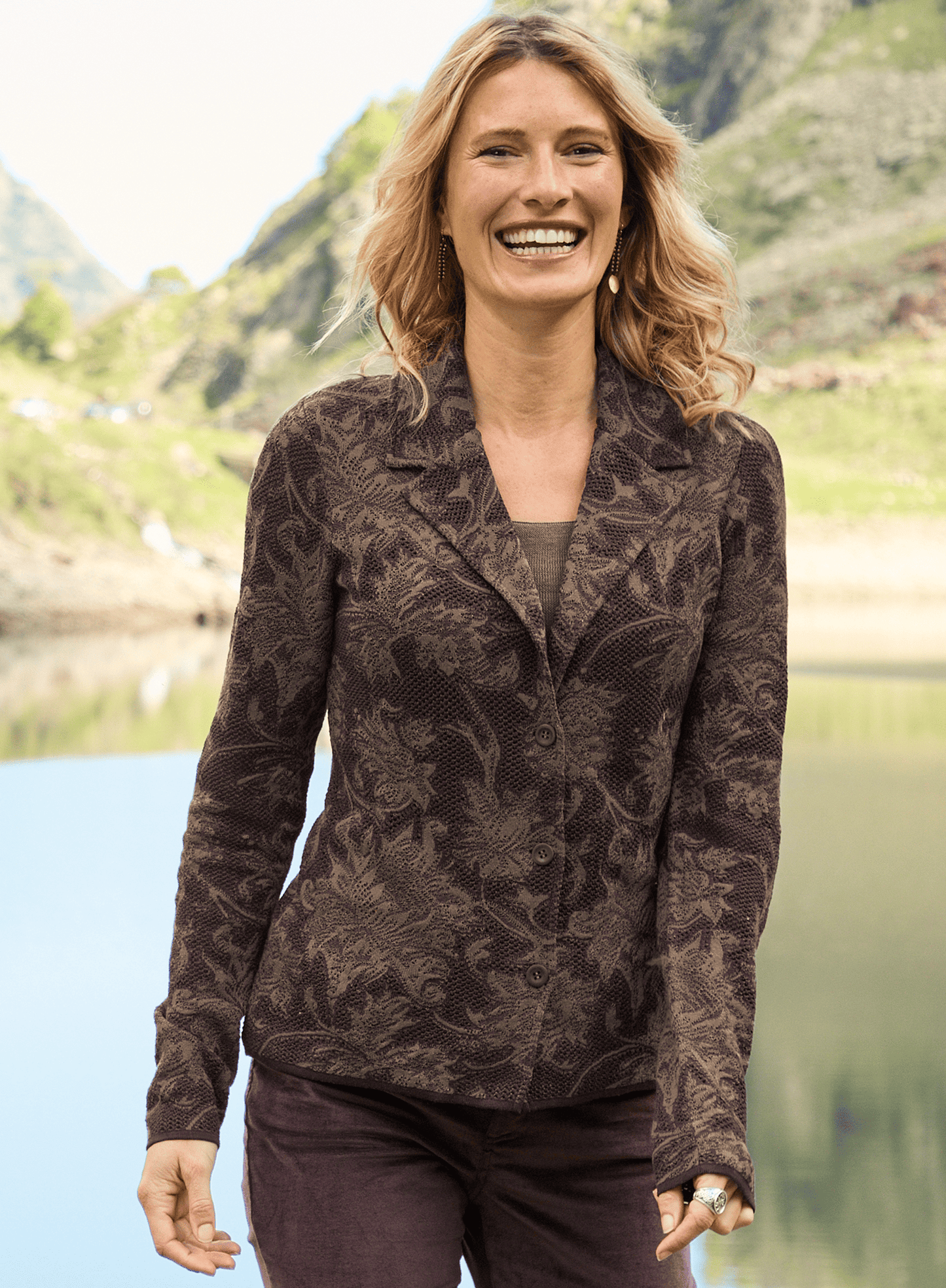 Lace Knit Jacket