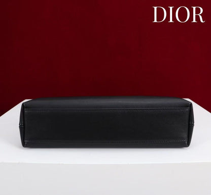 Dior 2026 Bow Bag 27cm Black Lambskin