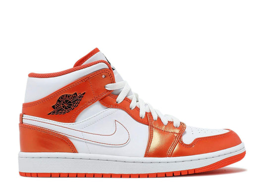 Air Jordan 1 Mid SE ¡®Electro Orange¡¯ Everlasting Sneaker Sneakers - Head-Tu...