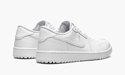 Air Jordan 1 Low Golf “Triple White” Sneakers - Court Classic