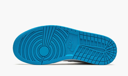 Air Jordan 1 Mid White / Laser Blue Sneakers - Modern Classic