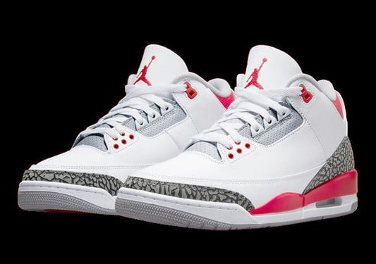 Air Jordan 3 Retro Fire Red Sneakers - Hall of Fame | Drop of the Season