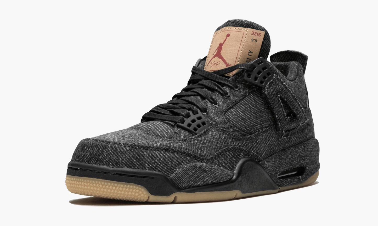 Air Jordan 4 Retro Levis NRG “Black Levis” Sneakers - Court Classic