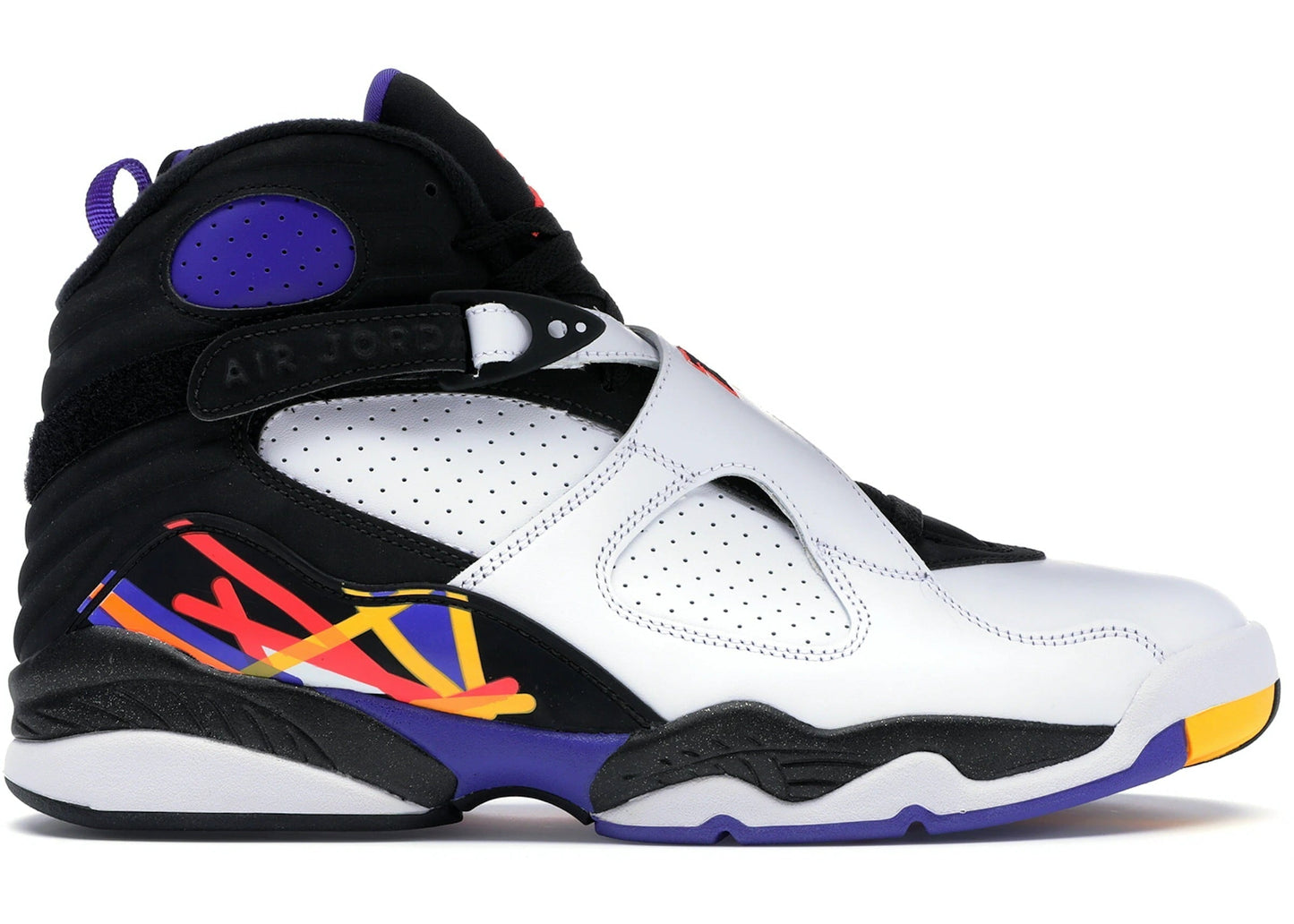 Air Jordan 8 Retro Three Peat Sneakers - All-Day Comfort