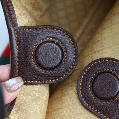 Gucci 2026 Giglio Shoulder Bag 25cm Canvas Calfskin