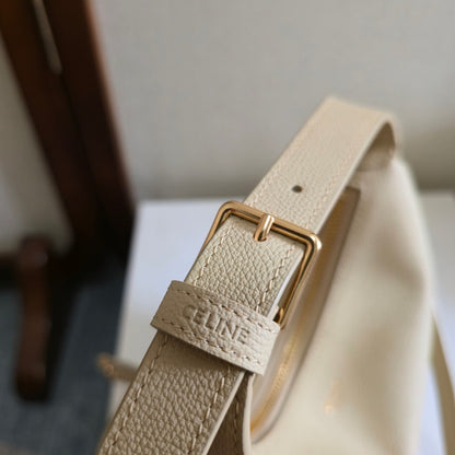 Celine Teen Lulu Bag Light Beige Grained Calfskin