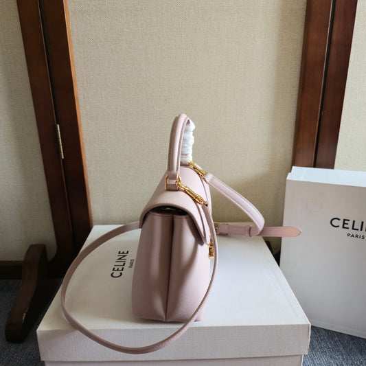 Celine Medium Nino Bag 25.5 Light Pink Calfskin