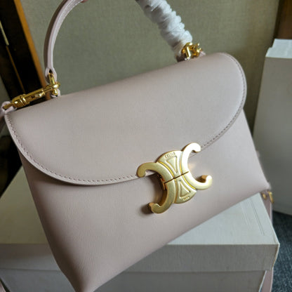 Celine Medium Nino Bag 25.5 Light Pink Calfskin