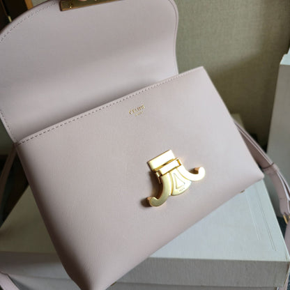 Celine Medium Nino Bag 25.5 Light Pink Calfskin