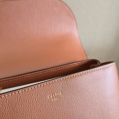 Celine Medium Nino Bag 25.5 Camel Brown Calfskin