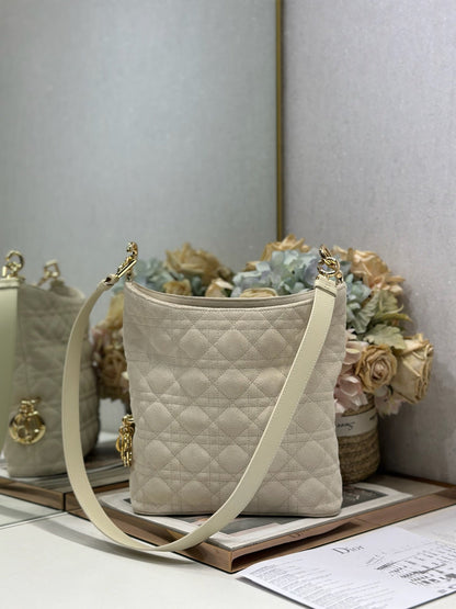 Dior 2026 Bag 27cm Multicolor Velvet Leather 289496