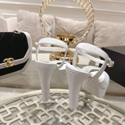 Chanel 2026 Platform Sandals Sheepskin 834300