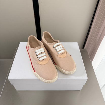 Celin 26s Alan Sneaker Beige Canvas And Suede Calfskin 929842