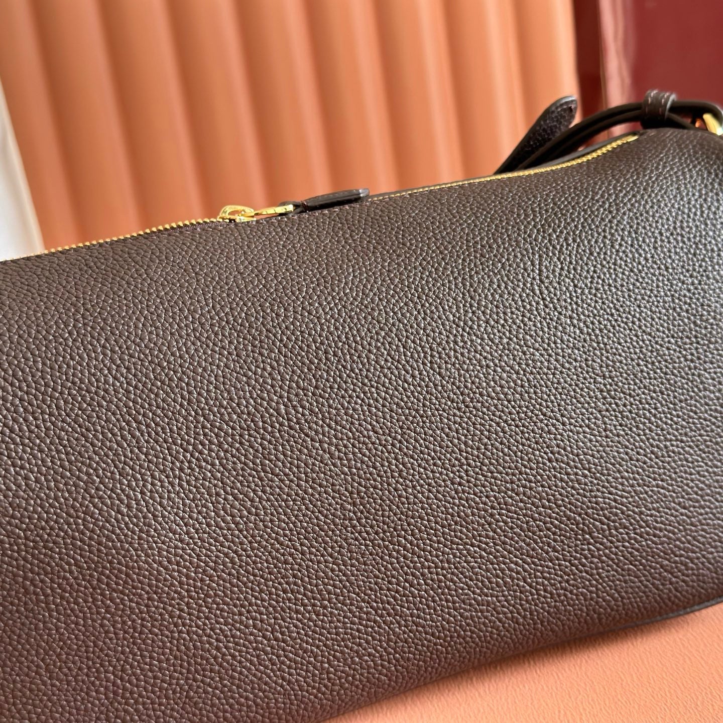 Gucci 2026 Half Horsebit Bag 31.5cm Brown Chocolate Cowhide 277449