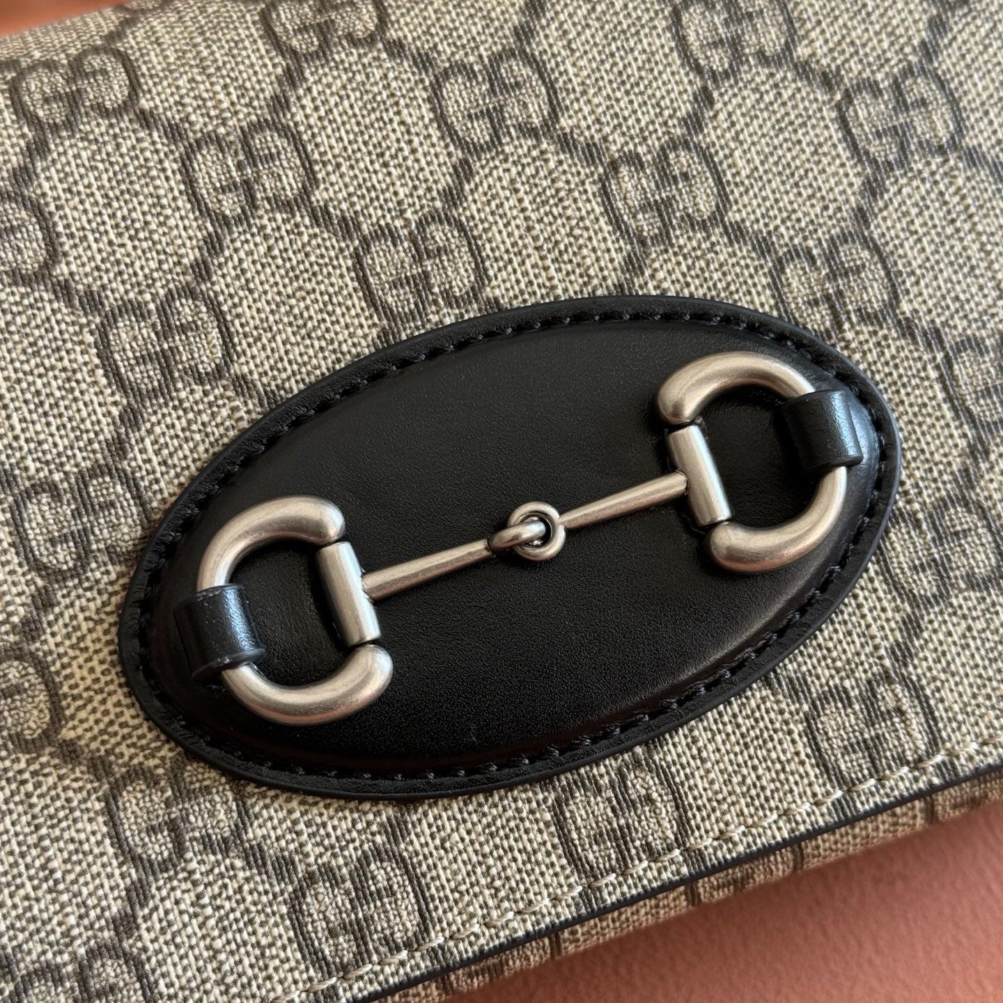 Gucci 2026 Horsebit 1955 Bag Black Ebony Canvas Leather 280964