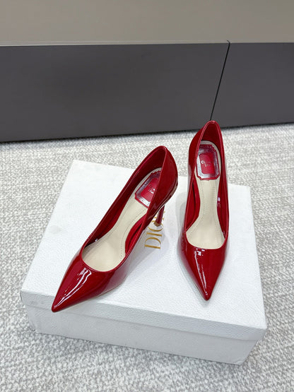 CD 26s High Heels Pump 105 Red Patent Leather 661479