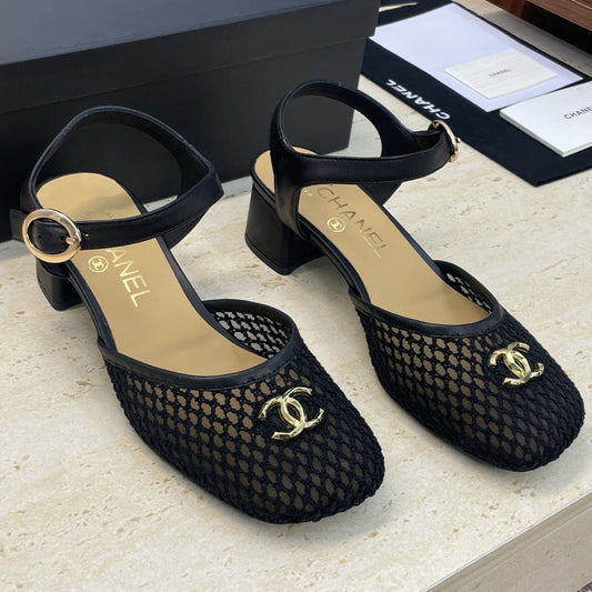 CC 26 Slingback Pump 45mm Mesh Sheepskin