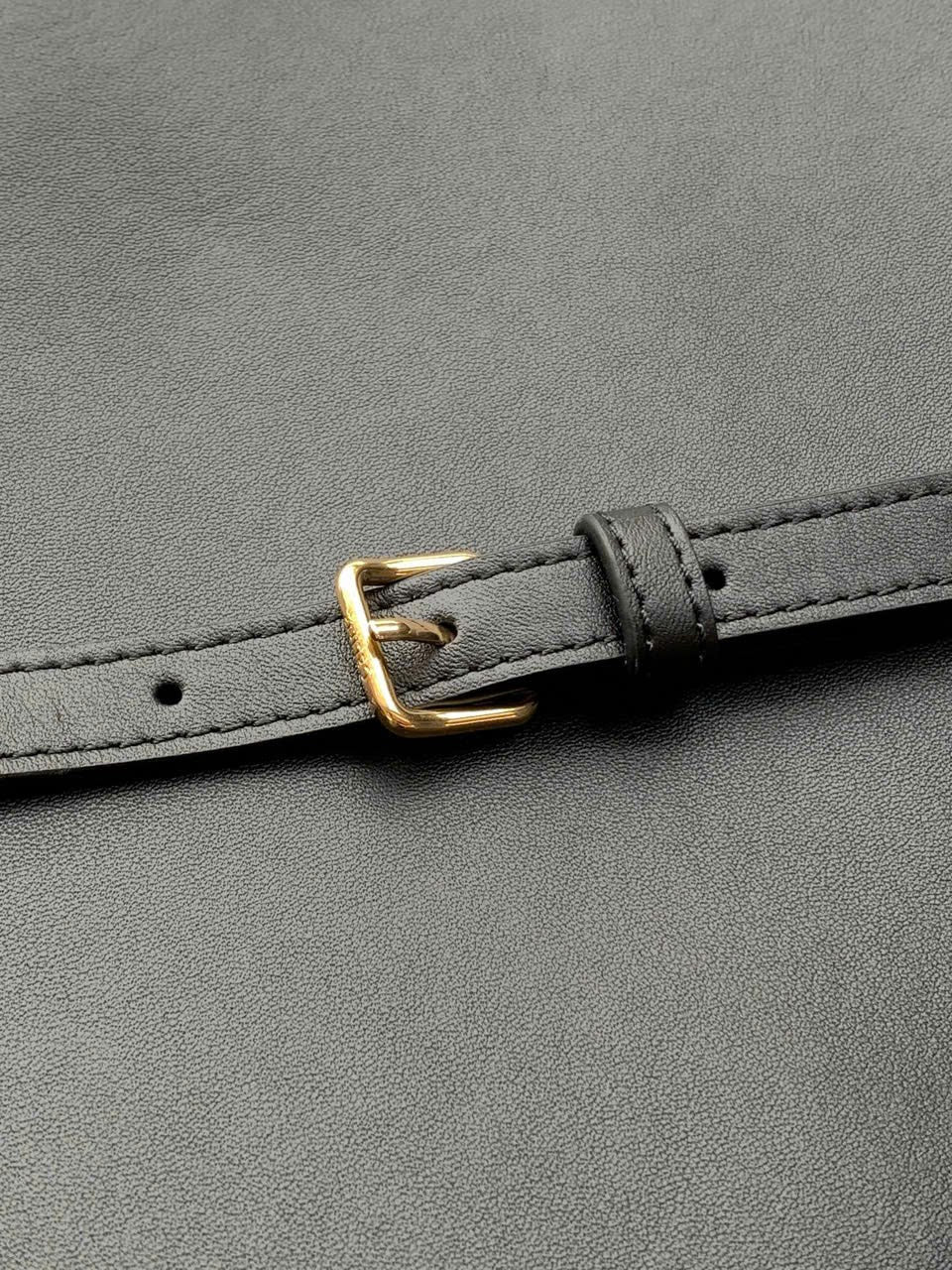 Celine Medium Camille 16 Soft Bag Black Calfskin
