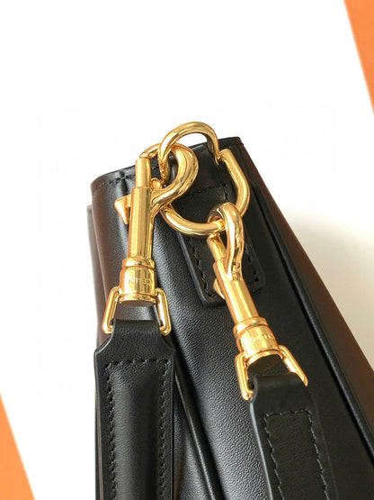 Celine Medium Camille 16 Soft Bag Black Calfskin