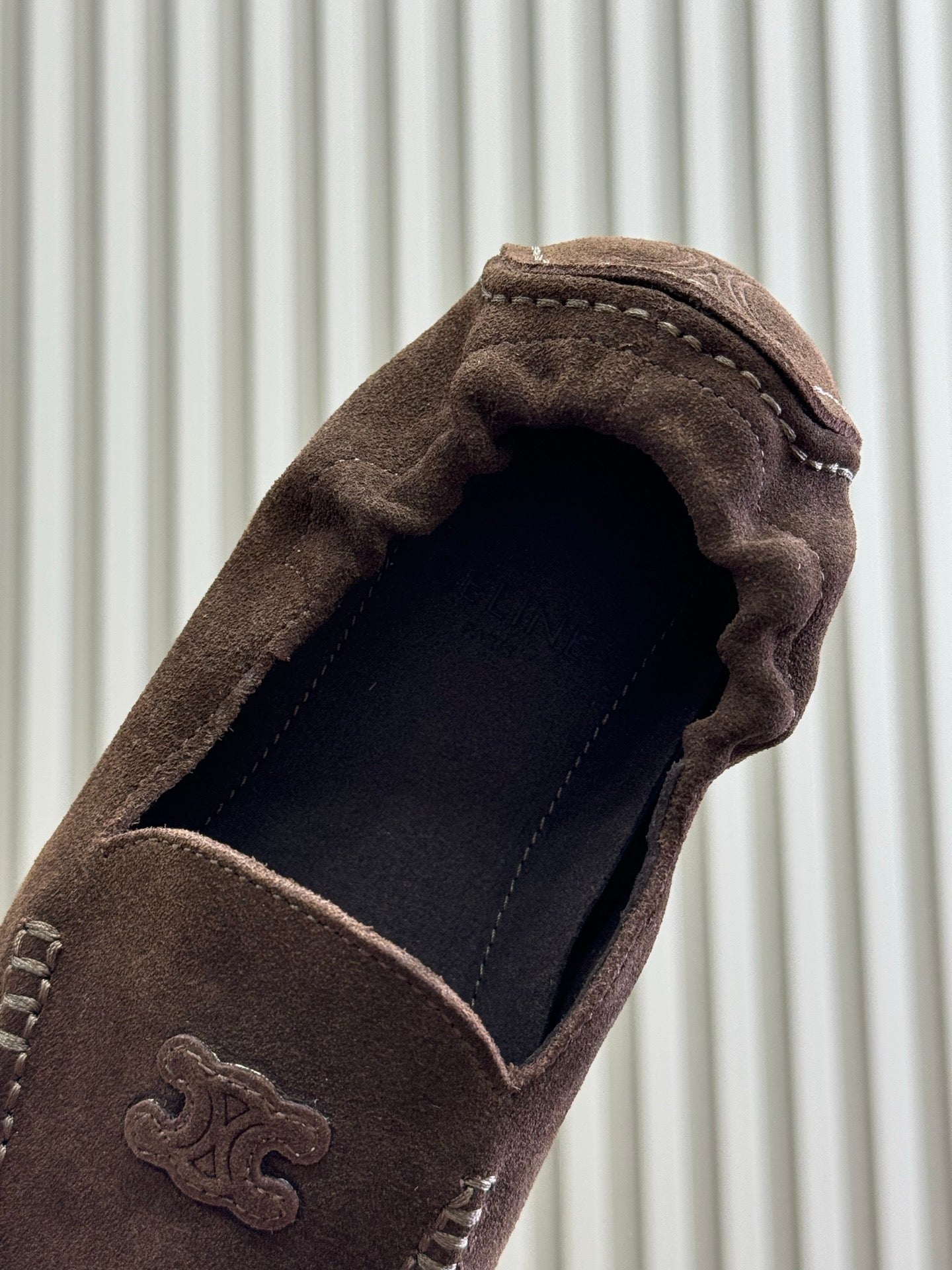 Celine 2026 Adam Loafer Brown Suede 467649